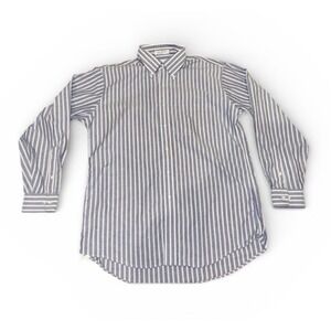 Vintage The Holbrook Company Button Down Shirt Size 16 1/2 Stripes